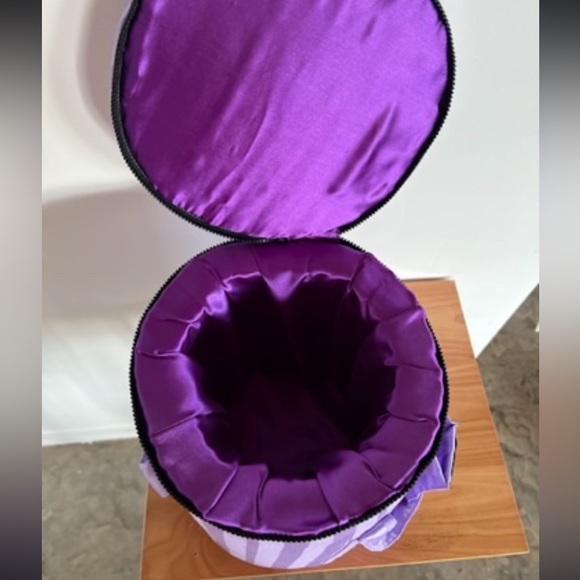 NEW 7” Purple Silk case 💛 Crystal Tones for Crystal Singing bowls ✨ NWOT! - Picture 2 of 3